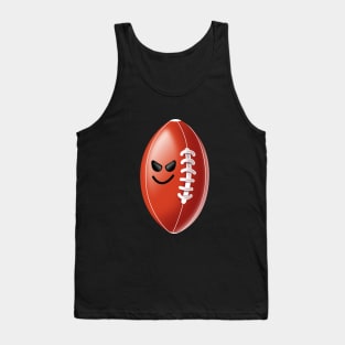 nuaghty football ball Tank Top